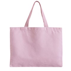 Pink Color Design Zipper Mini Tote Bag by picsaspassion