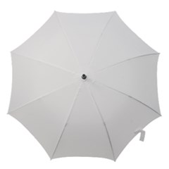 White Color Design Hook Handle Umbrellas (small)