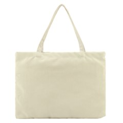 Yellow Color Design Medium Zipper Tote Bag