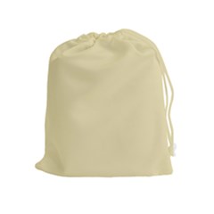 Gold Yellow Color Design Drawstring Pouches (extra Large) by picsaspassion