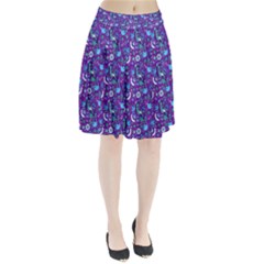 Peacock Pleated Skirt