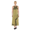 Stylish Gold Stone Sleeveless Maxi Dress View2