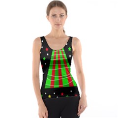 Xmas Tree  Tank Top by Valentinaart