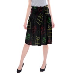 Xmas Gifts Midi Beach Skirt