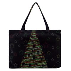 Xmas Tree 2 Medium Zipper Tote Bag by Valentinaart