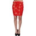 Red Xmas desing Bodycon Skirt View1