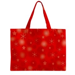 Red Xmas Desing Zipper Mini Tote Bag by Valentinaart