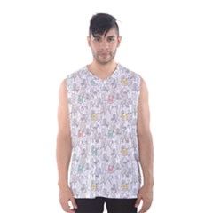 Doodle Cats  Men s Basketball Tank Top