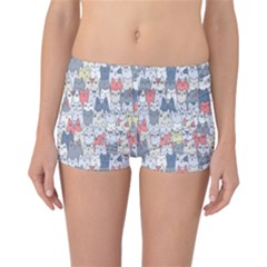 Cats Family  Reversible Boyleg Bikini Bottoms