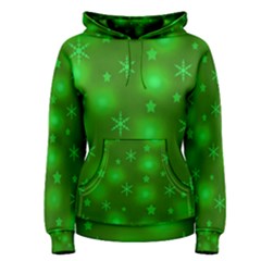 Green Xmas Design Women s Pullover Hoodie by Valentinaart