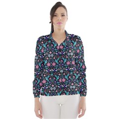 Hummingbird Symmetry Tapestry Wind Breaker (women)