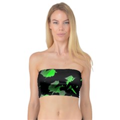 Painter Was Here - Green Bandeau Top by Valentinaart