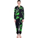 Painter was here - green Hooded Jumpsuit (Ladies)  View1