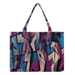 Purple High Art Medium Tote Bag by Valentinaart