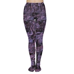 Purple Town Women s Tights by Valentinaart