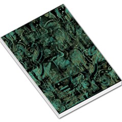 Green Town Large Memo Pads by Valentinaart