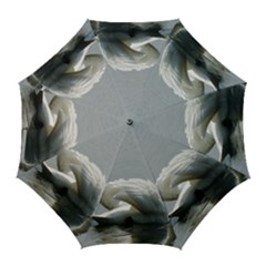 Swimming White Swan Golf Umbrellas