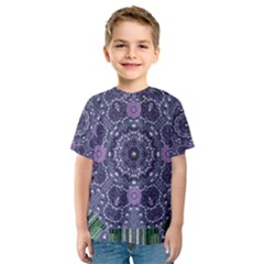 Star Of Mandalas Kids  Sport Mesh Tee