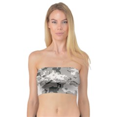 Winter Camouflage Bandeau Top