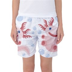 Axolotl Natural Women s Basketball Shorts