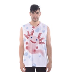 Axolotl Natural Men s Basketball Tank Top