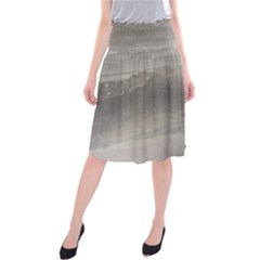 Slatescape  Midi Beach Skirt by DeneWestUK