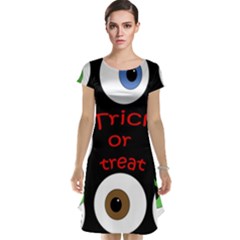 Trick Or Treat  Cap Sleeve Nightdress by Valentinaart