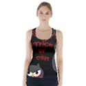 Trick or treat - owls Racer Back Sports Top View1