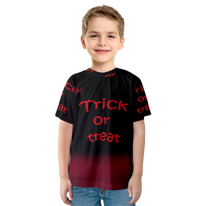 Trick or treat 2 Kids  Sport Mesh Tee