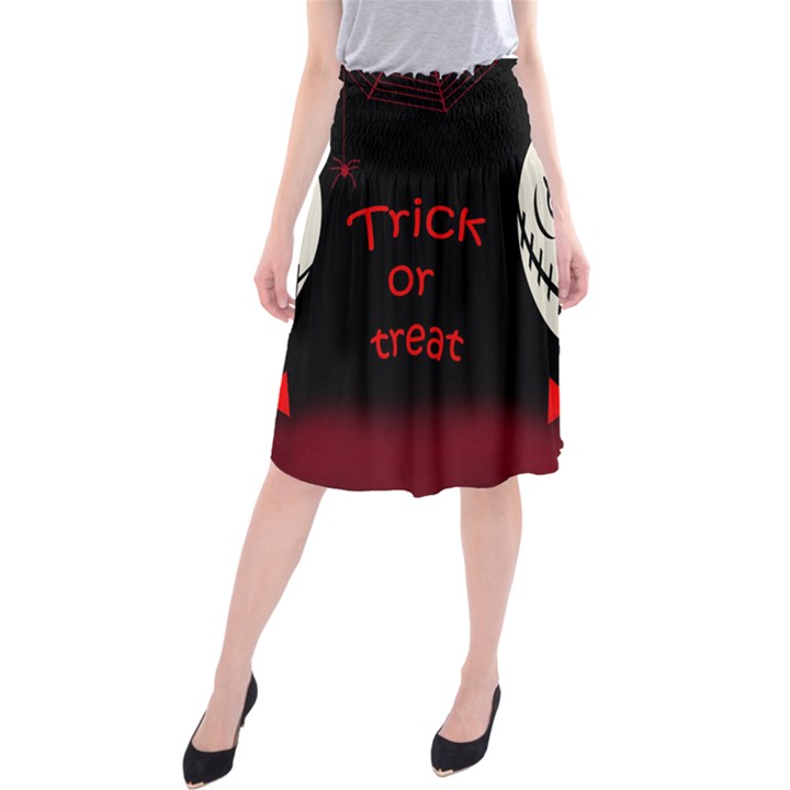 Trick or treat 2 Midi Beach Skirt