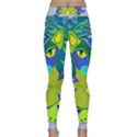 Peacock Tabby Yoga Leggings  View1