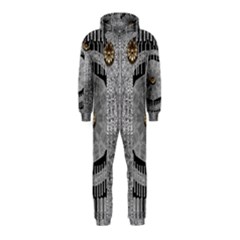 Gold And Silver Is The Way Hooded Jumpsuit (kids)