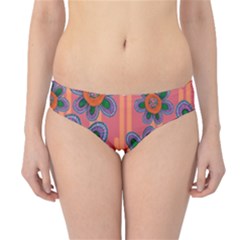 Colorful Floral Dream Hipster Bikini Bottoms by DanaeStudio