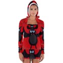 Halloween bat Women s Long Sleeve Hooded T-shirt View1