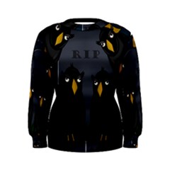 Halloween - Rip Women s Sweatshirt by Valentinaart