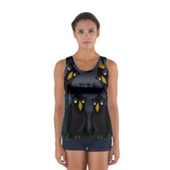 Halloween - Rip Women s Sport Tank Top  by Valentinaart