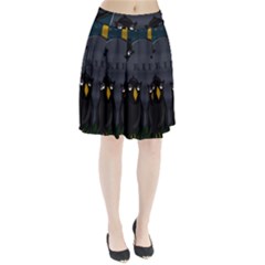 Halloween - Rip Pleated Skirt by Valentinaart