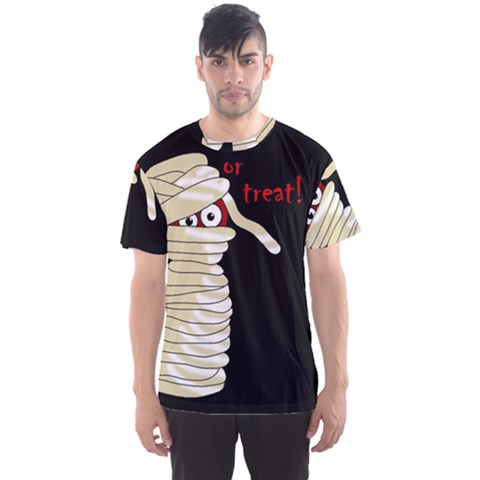 Halloween Mummy   Men s Sport Mesh Tee by Valentinaart