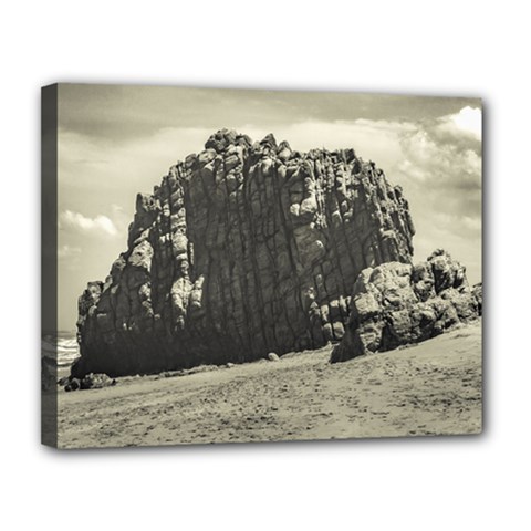 Big Rock At Praia Malhada Jericoacoara Brazil Canvas 14  X 11  by dflcprints