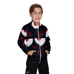 Halloween  trick Or Treat  - Monsters Red Eyes Wind Breaker (kids) by Valentinaart