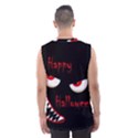 Happy Halloween - red eyes monster Men s Basketball Tank Top View2