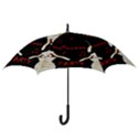 Halloween mummy party Hook Handle Umbrellas (Large) View3