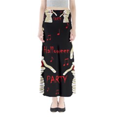 Halloween Mummy Party Maxi Skirts by Valentinaart