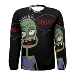 Halloween Zombie Men s Long Sleeve Tee by Valentinaart