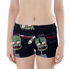 Halloween Zombie Boyleg Bikini Wrap Bottoms by Valentinaart