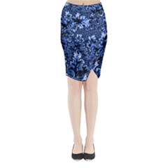 Amazing Fractal 31 D Midi Wrap Pencil Skirt by Fractalworld