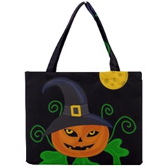 Halloween witch pumpkin Mini Tote Bag