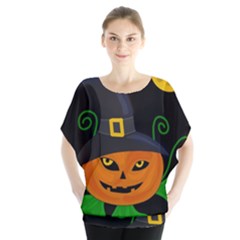 Halloween witch pumpkin Blouse