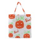 Halloween pumpkins pattern Grocery Tote Bag View1