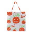 Halloween pumpkins pattern Grocery Tote Bag View2